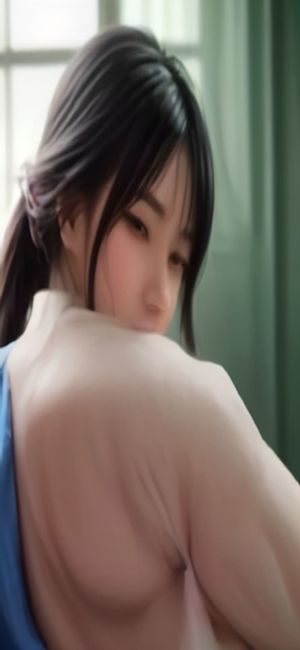 蓝莓视频 App 播放页面，视频正在播放，下方有清晰度选择、倍速播放和弹幕开关按钮，深色背景沉浸感强